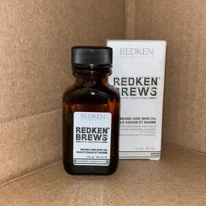 Redken Brews Barber essential oil‎ beard oil face brew men